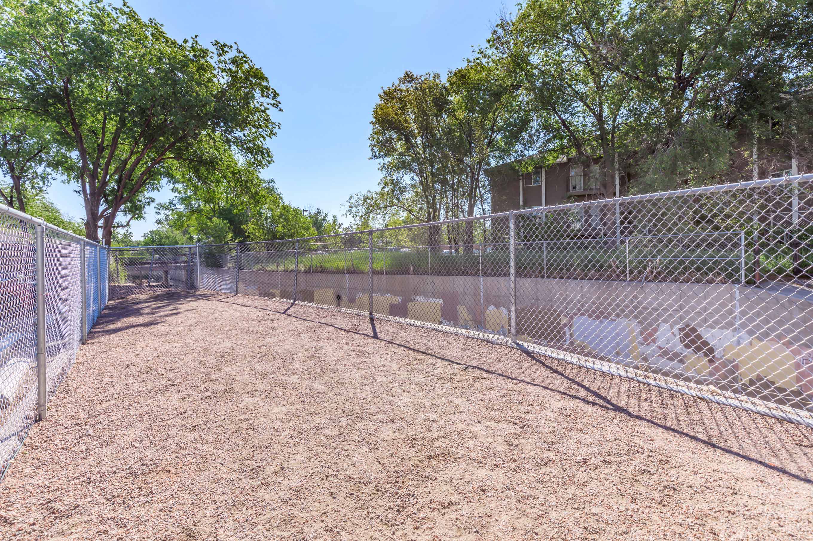 dog park at the Aero Place Apartments, located in Colorado Springs, CO.